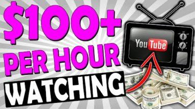 HOW TO MAKE MONEY WATCHING YOUTUBE VIDEOS & EARN $100+ PER HOUR ONLINE (SUPER SIMPLE)