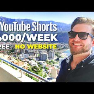 Copy & Paste YouTube Shorts And Make Money On Youtube Without Making Videos