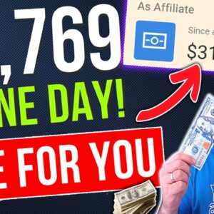 Get Paid $1769.16 In One Day With NO EFFORT Affiliate Marketing (Use Done For You Software)