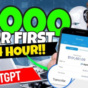 Make $1,000 In Your FIRST 24 HOURS With ChatGPT (Still EARLY)