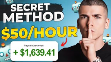 SECRET AI Tool That Pays $50.00/Hr To Beginners ONLY (Make Money Online) 8 SECRET AI Tool That Pays $50.00/Hr To Beginners ONLY (Make Money Online)