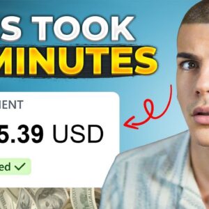 Crazy Trick to Earn $2.50 Every 30 Seconds For FREE As a Beginner! (Make Money Online)