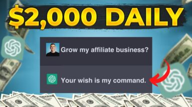 Learn How to Make $87.00 Per Hour with the Simple ChatGPT Affiliate Marketing Strategy - Perfect for Newbies! 6 Make $87.00/Hour With EASY ChatGPT Affiliate Marketing Method For Beginners!