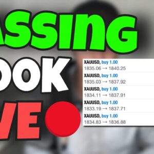 Passing A $100K Prop Firm Challenge LIVE🔴[From Rookie to Funded Trader]
