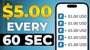 Earn $5.00 Every 60 Seconds In Passive Income As a Beginner (2023)