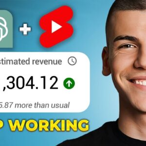 Easy $3000/Week ChatGPT AI YouTube Shorts Method to Make Money Without Showing Face!