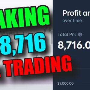 I Made $8,716 Live (Passing A $100K Prop Firm Account) - Live Trading GBPUSD