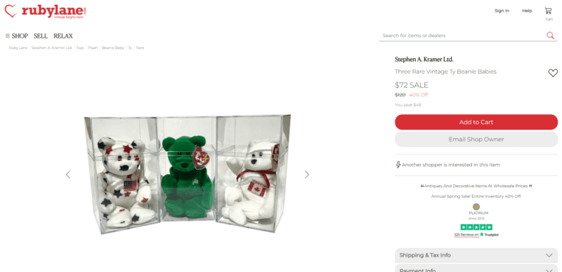 Guide to Selling Beanie Babies: Best Platforms and Strategies