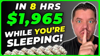 How I Made $1,965 In 8 Hrs While Sleeping! Affiliate Marketing For Beginners! (COPY ME)