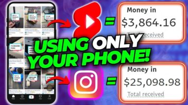 How To Make $25,000/Mo With Your Phone – AMAZON Affiliate Marketing For Beginners!